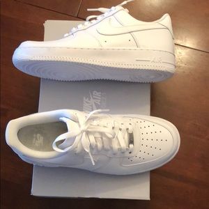 Nike Air Force 1’s in box